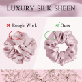 UNIQ Silk Charmeuse Scrunchy 100% Mulbery Silk Scrunchies For Women